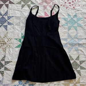 Old Navy Linen Little Black Dress
